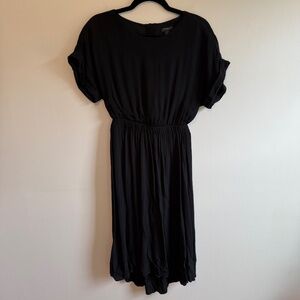 Ann Taylor Black Open Back Dress, size Small Petite